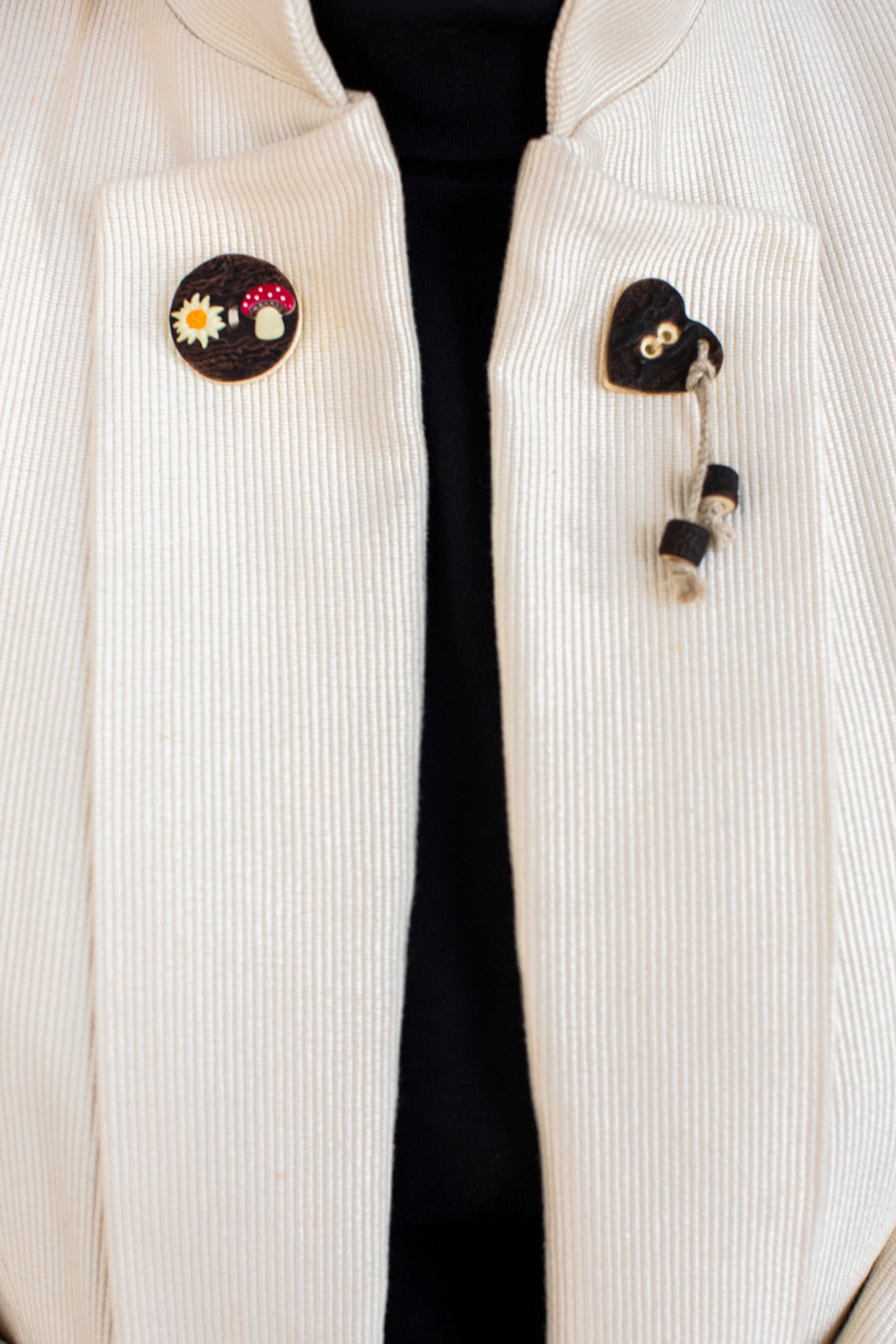 Vintage White Austrian Jacket Size M-L