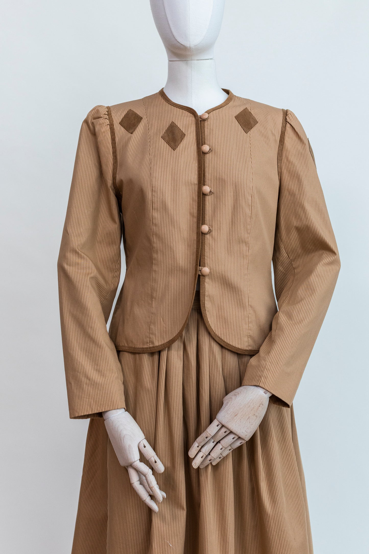 Vintage Austrian Suit Skirt + Blazer Size M