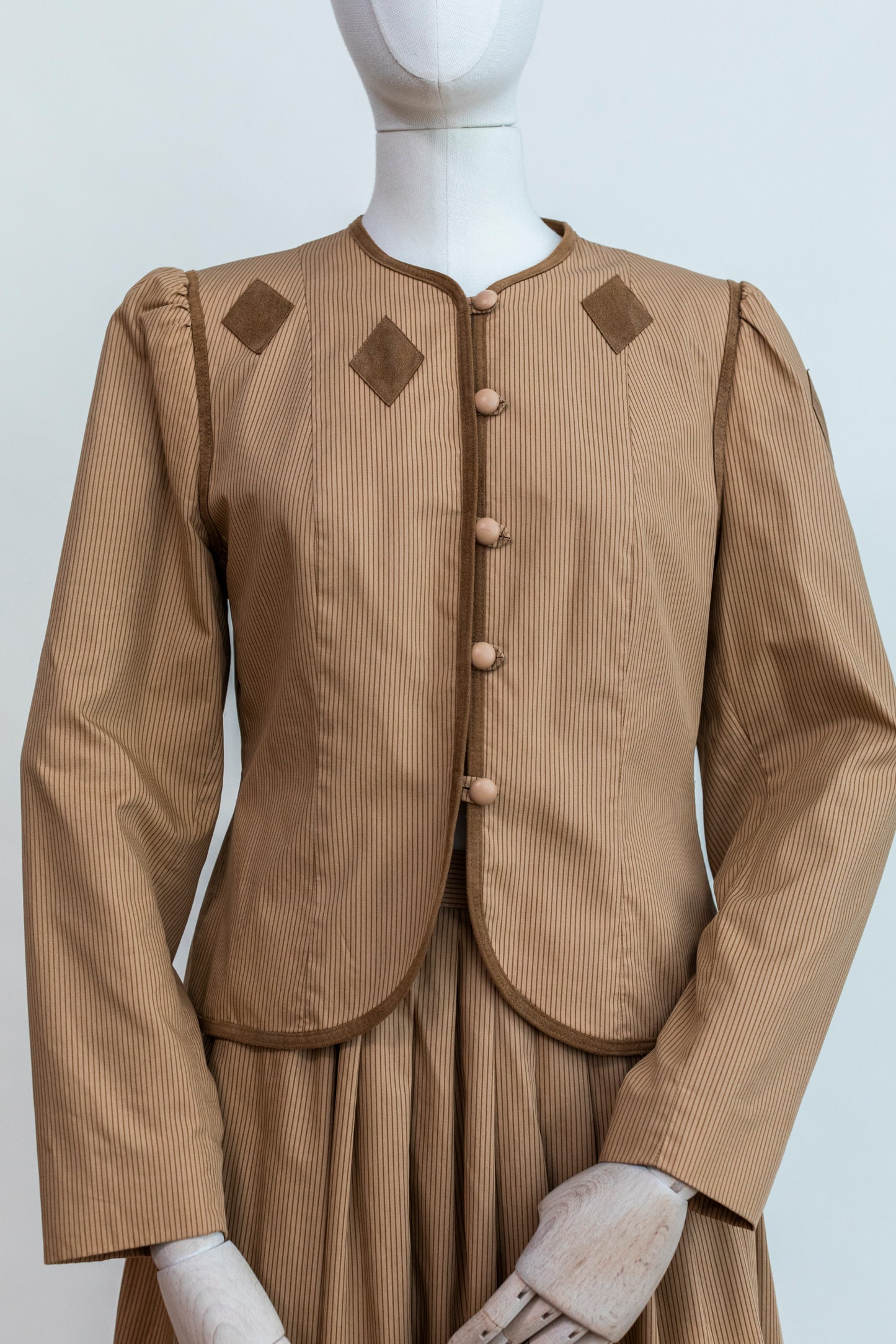 Vintage Austrian Suit Skirt + Blazer Size M