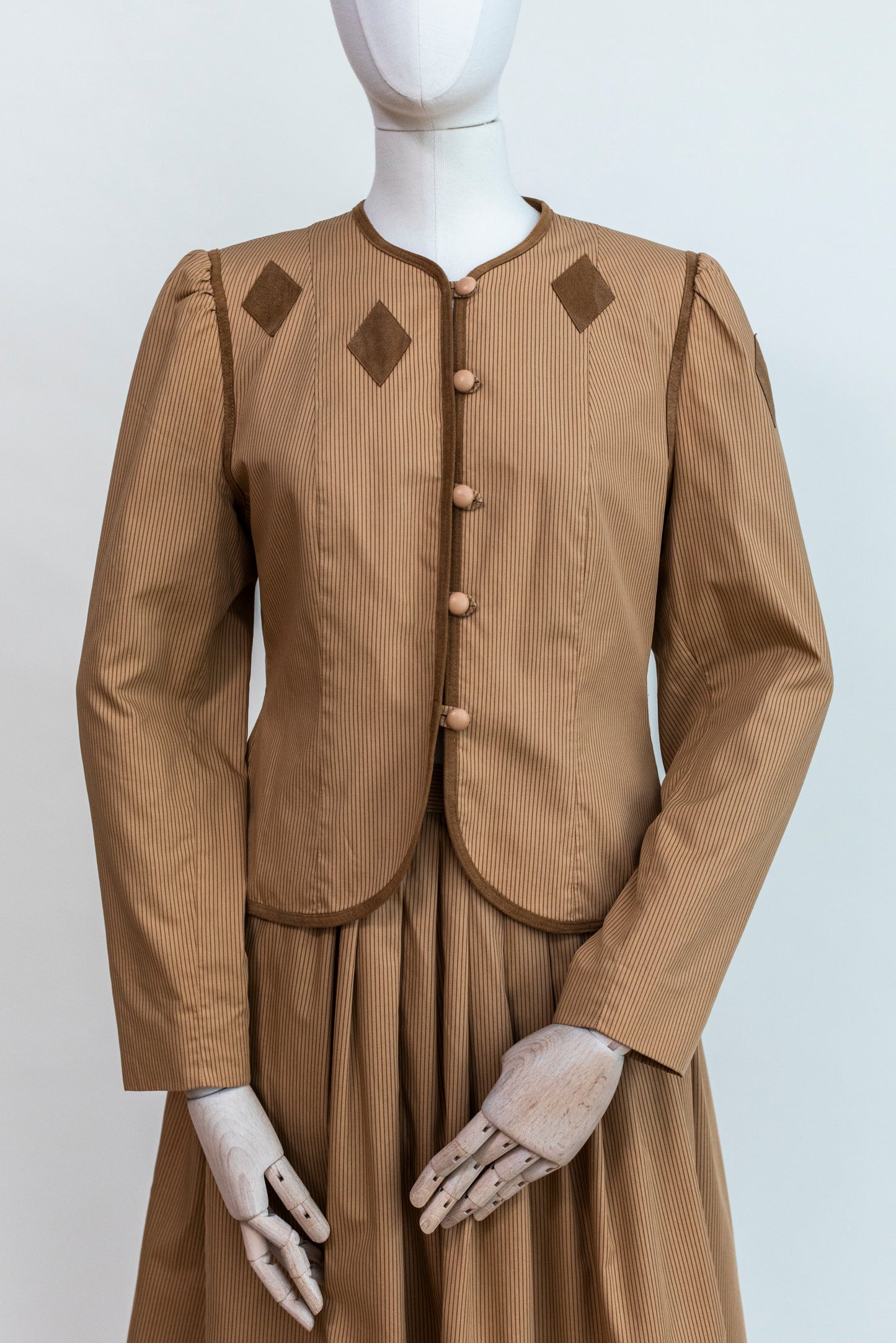 Vintage Austrian Suit Skirt + Blazer Size M