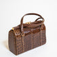 Vintage Brown Alligator Purse