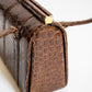 Vintage Brown Alligator Purse