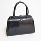 Vintage Black Snake Handbag