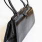 Vintage Black Snake Handbag
