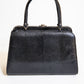 Vintage Black Snake Handbag