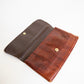 Vintage Brown Lizard Clutch