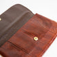 Vintage Brown Lizard Clutch