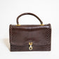 Vintage Brown Snake Purse