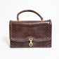 Vintage Brown Snake Purse