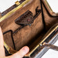 Vintage Brown Croc Leather Handbag