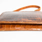 Vintage Brown Crocodile Bag