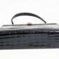 Vintage Black Croc Handbag