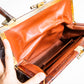 Vintage 1940's Brown Croc Handbag