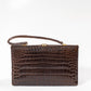 Vintage Brown Crocodile Bag