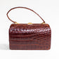 Vintage Red Crocodile Bag