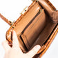 Vintage Caramel Brown Croc Bag