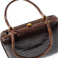 Vintage Brown Crocodile Bag