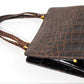 Vintage 60's Brown Croc Bag