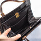 Vintage 60's Brown Croc Bag