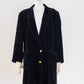 Vintage Black Cord Coat by KENZO Size M/L