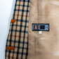 Vintage Checked Wool Blazer by DAKS  Size S-M